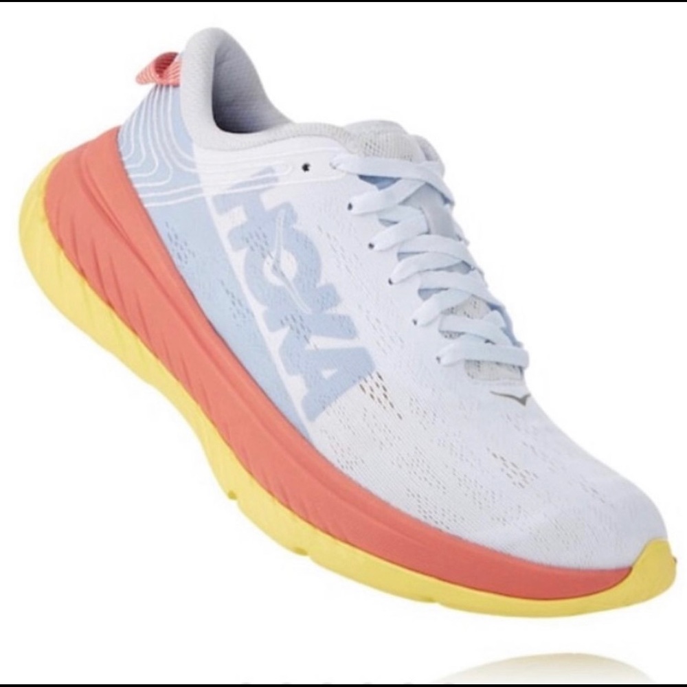 HOKA Cabon X running shoes size 8